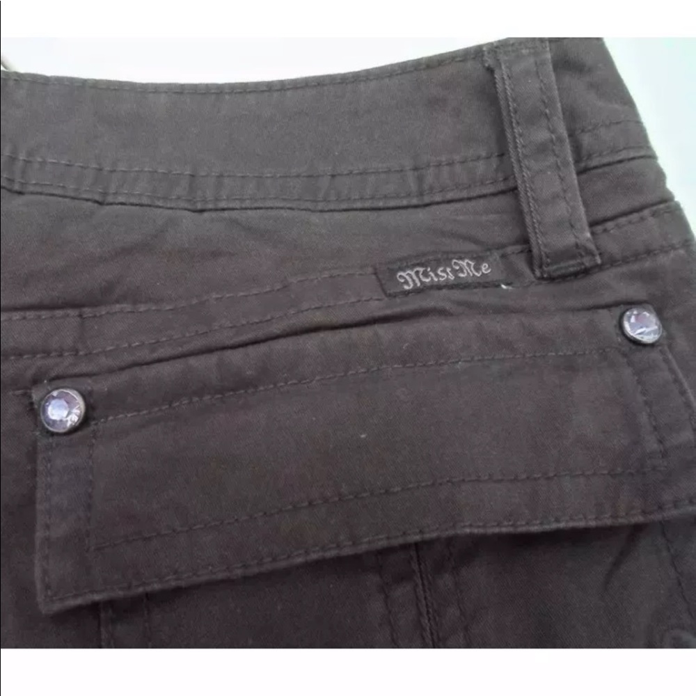 Miss Me Cargo Pants Skinny SZ 27x29 Color GREY